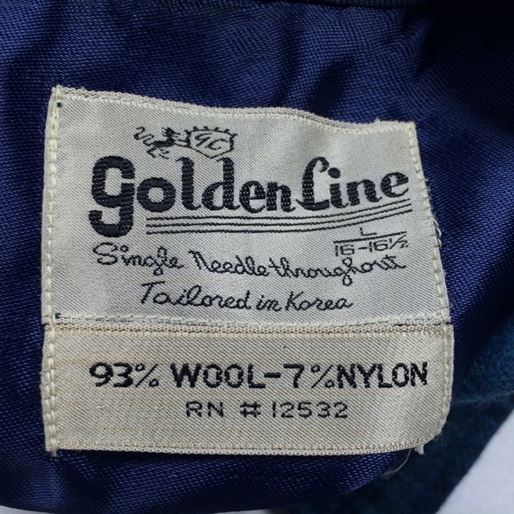 VTG Golden Line Wool Shirt Lumberjack Plaid - Picture 4 of 7